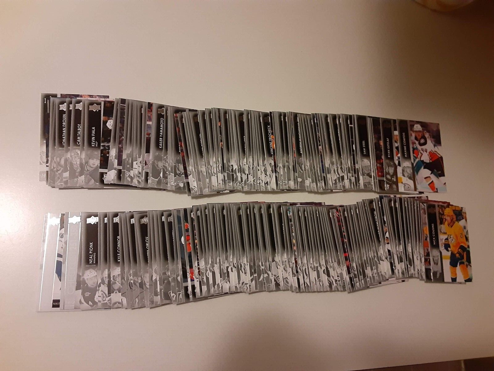 2021-22 Upper Deck Series 2 COMPLETE BASE SET of Hockey Cards # 251 – 450 MINT