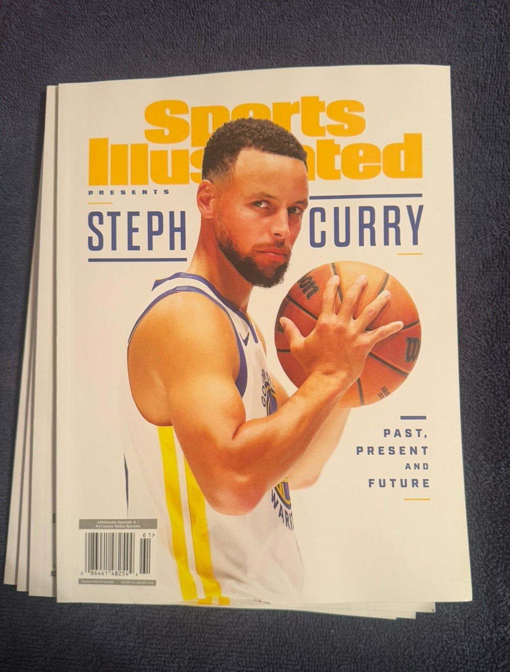 Stephen Curry Special Edition Sports Illustrated Past Golden State Warriors