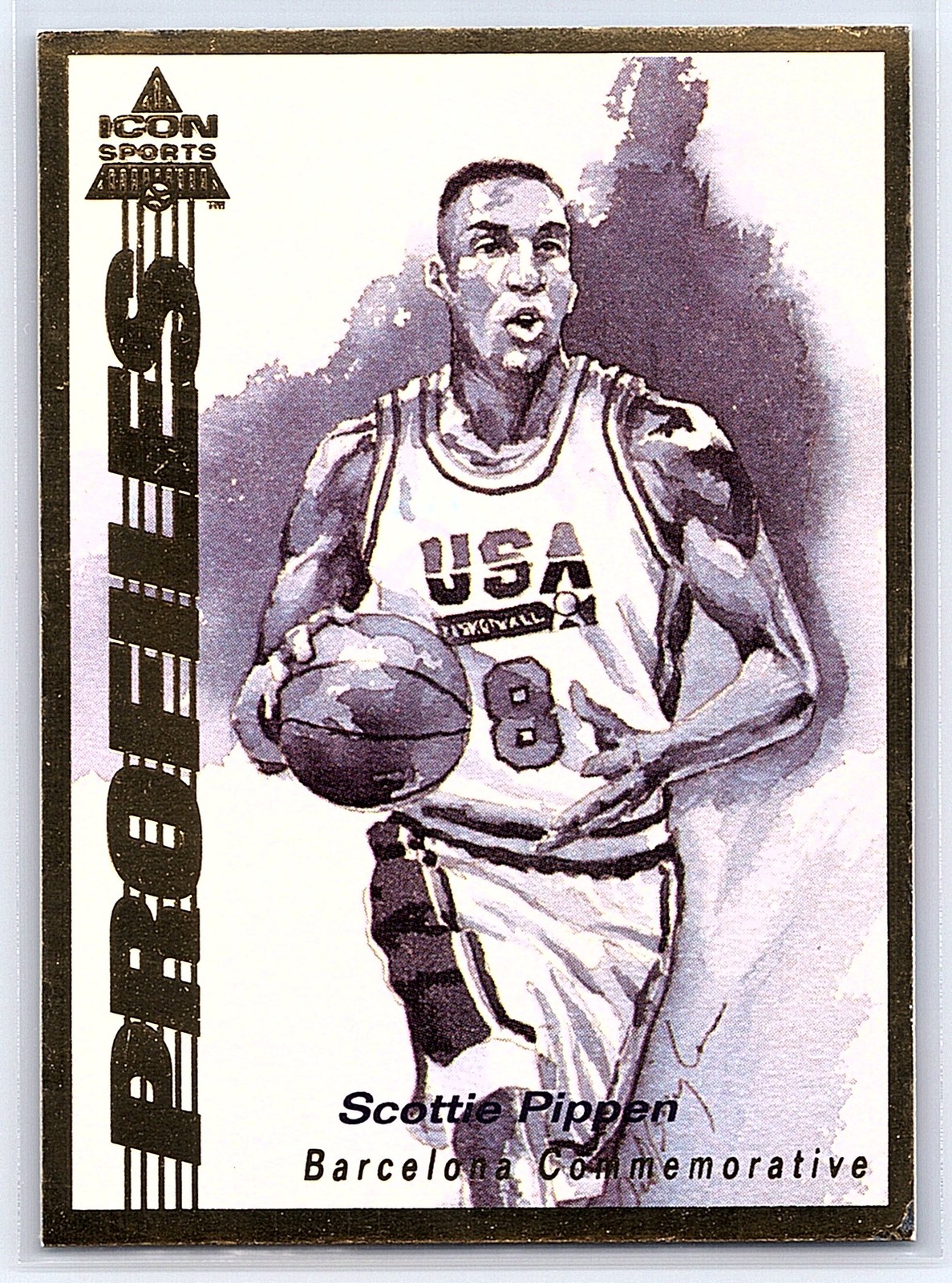 1992-93 Icon Sports Barcelona Commemorative #Bonus 2 Scottie Pippen Bonus