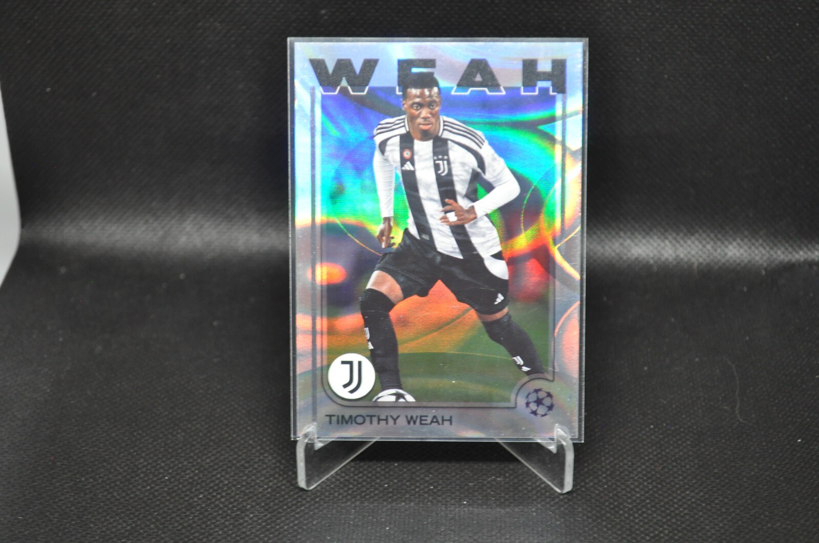 Timothy Weah 2024-25 Topps UCC #88 Rain Drops