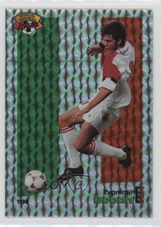 1995-96 Panini UNFP Official Football Cards Zvonimir Boban #143 g6p