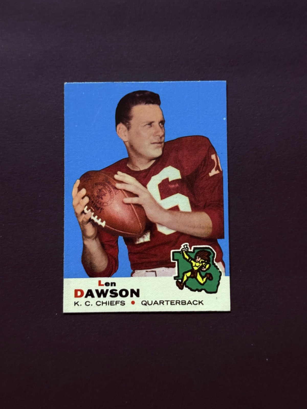 1969 Topps Football #20 Len Dawson EXMT-NM