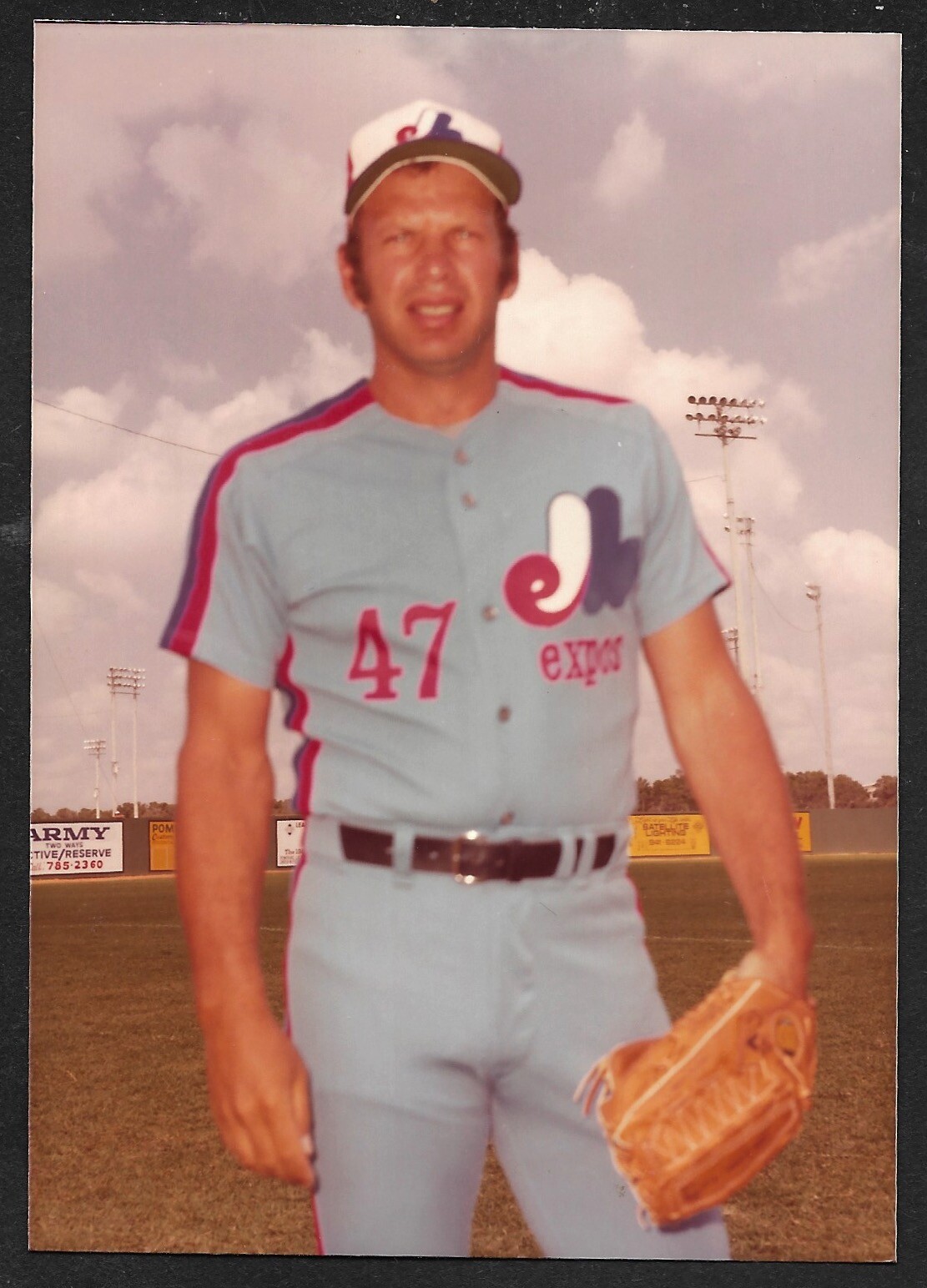 1980 Dyar Miller EXPOS UNSIGNED 3-1/2 x 4-7/8 ORIGINAL SNAPSHOT PHOTO #3