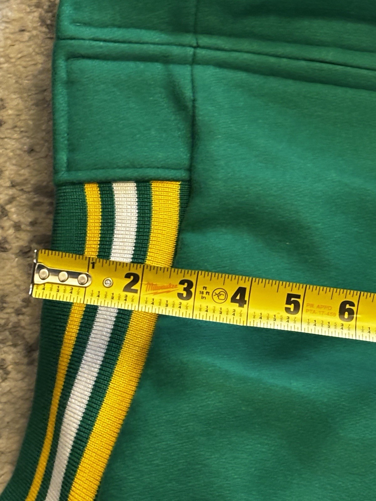 Mitchell & Ness BOSTON CELTICS Size 3XL Hardwood Classics Varsity Wool Jacket