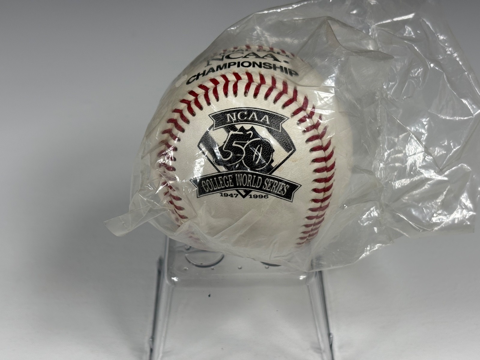 Wilson Baseball NCAA 1996 50th College World Series Official Game Ball New Seale