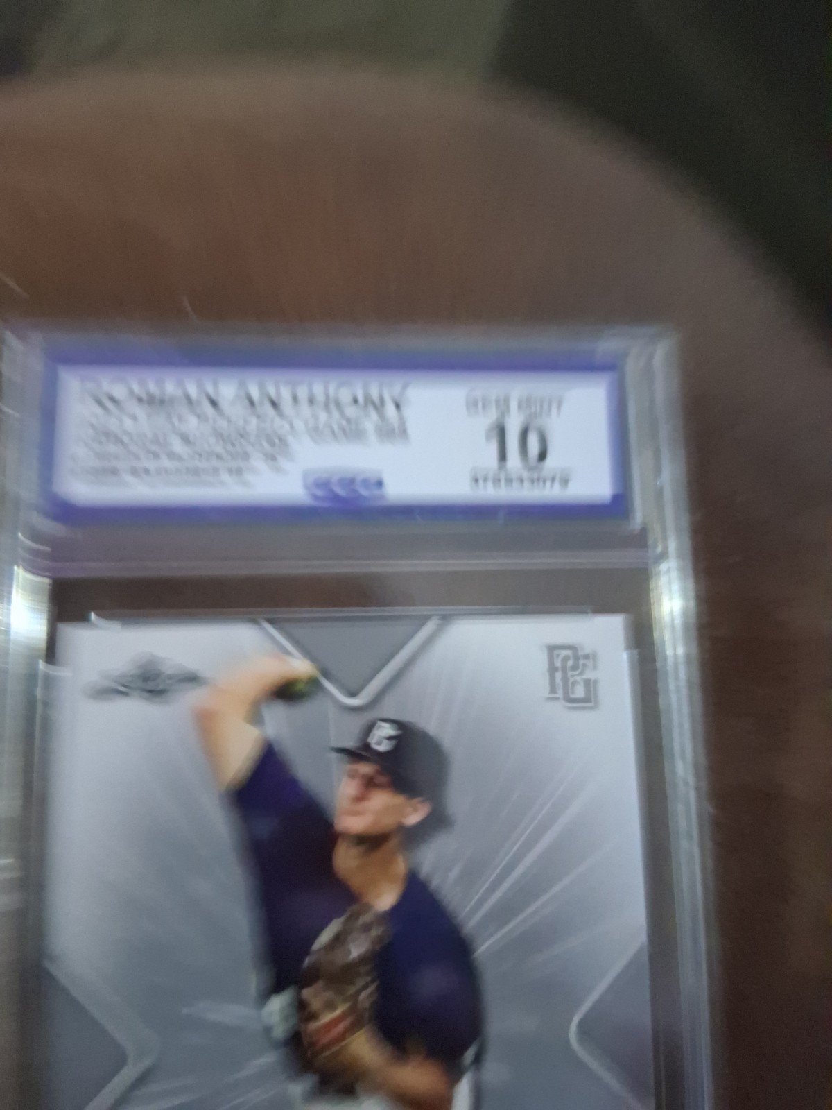 Roman Anthony 2021 Leaf Perfect Game Prospect Card No. 88. CCG Gem Mint 10.