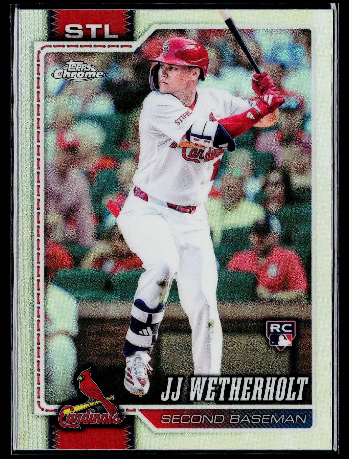 JJ Wetherholt 2026 Topps Chrome #119 Refractors