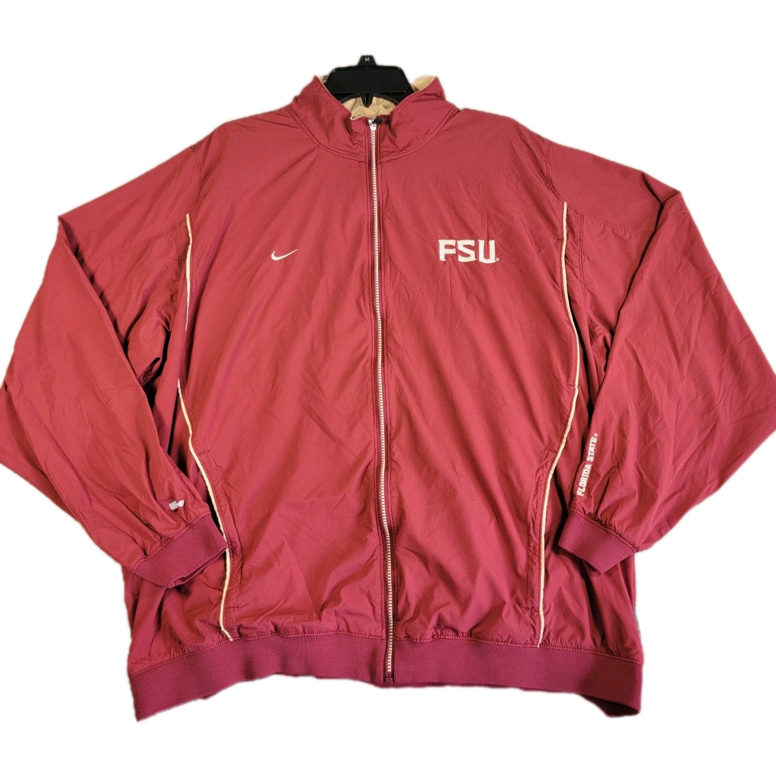 Vintage Nike FSU Florida State Jacket Men’s 2XL Zip Y2K