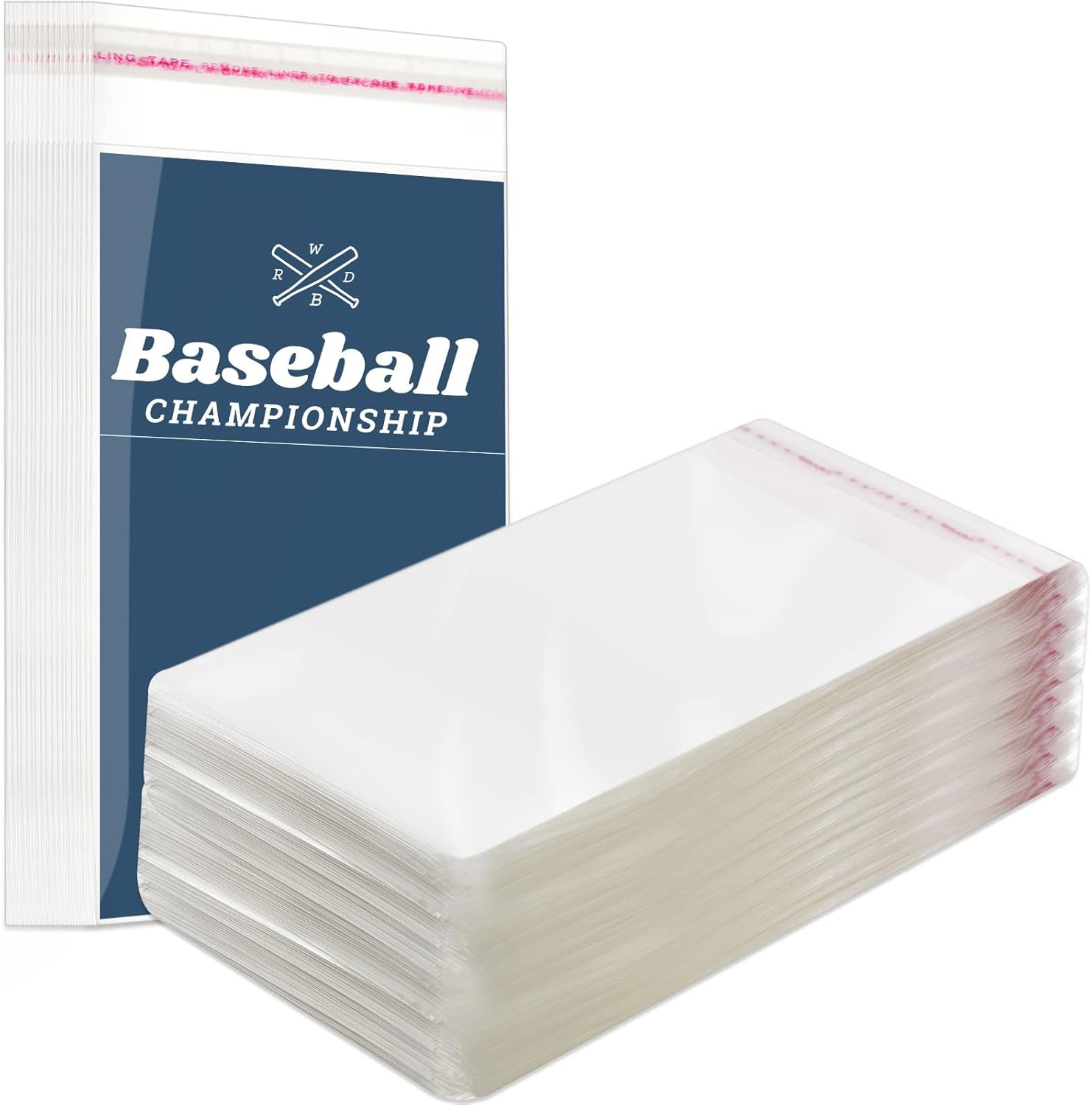 Graded Card Sleeves Resealable Team Bags for Trading Cards Baseball S…