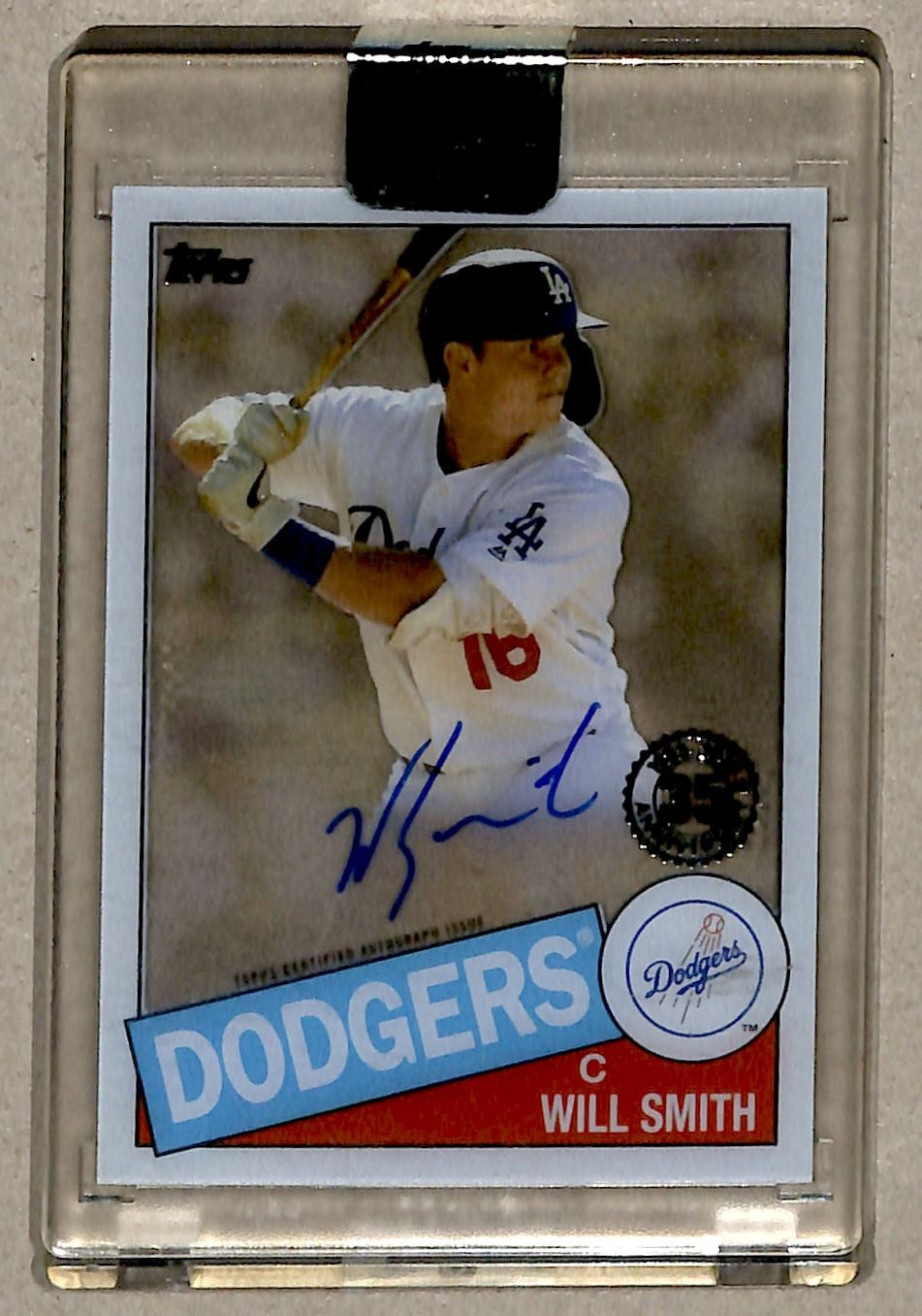 2020 Topps Clearly Authentic Will Smith Auto #TBA-WSM