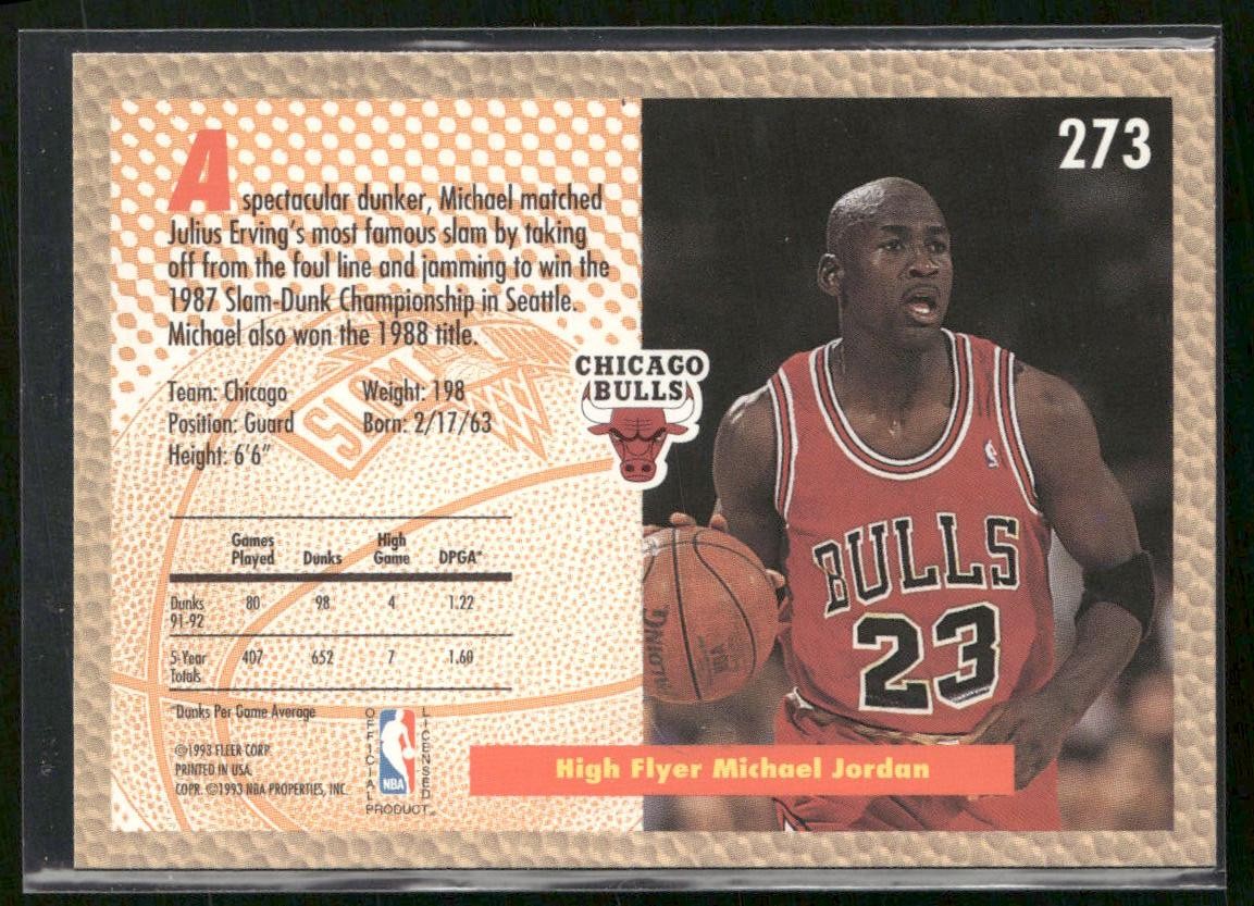 1992-93 Fleer #273 Michael Jordan