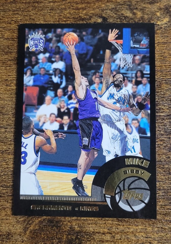 2002-03 Topps Black #79 Mike Bibby /500 Sacramento Kings SP