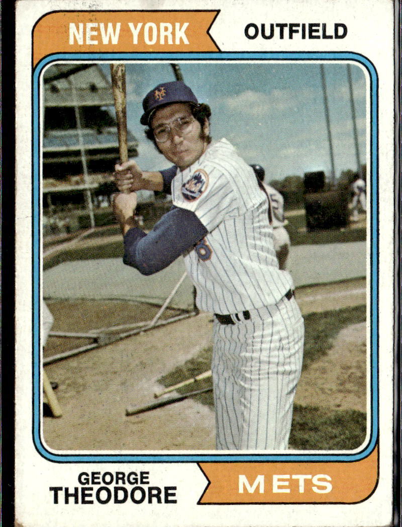 1974 Topps #8 George Theodore N/A N/A RC