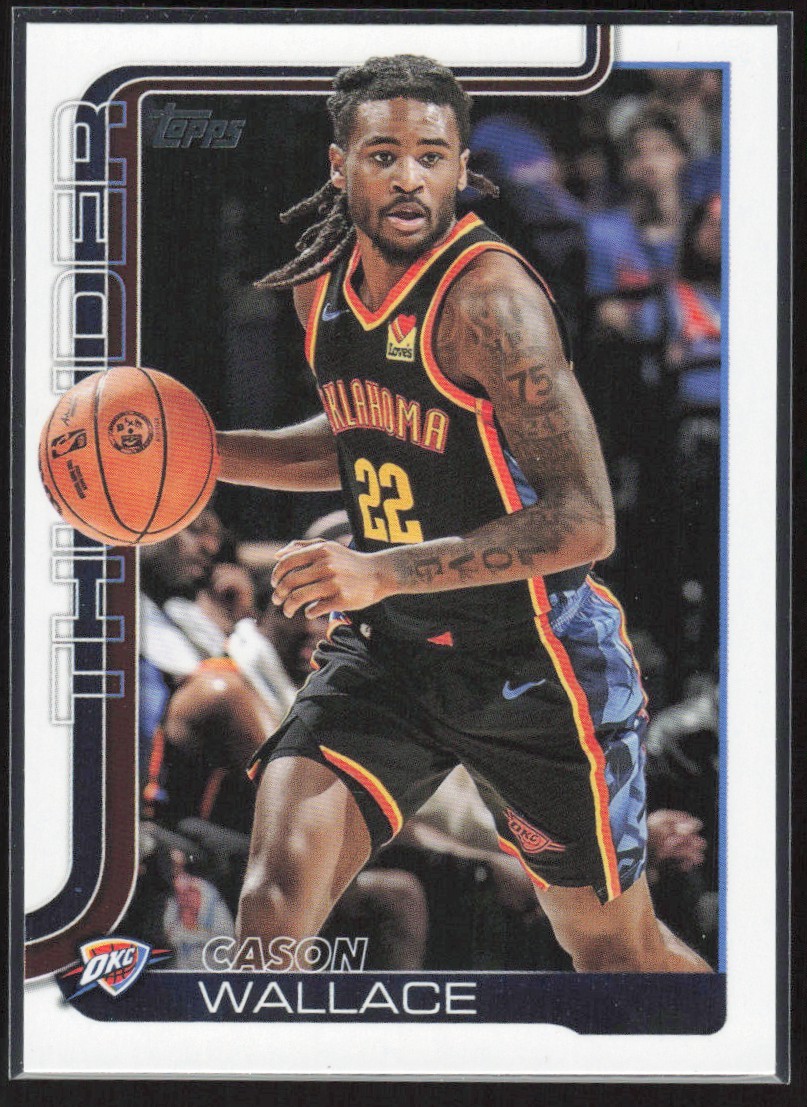 2025-26 Topps Cason Wallace Oklahoma City Thunder #119