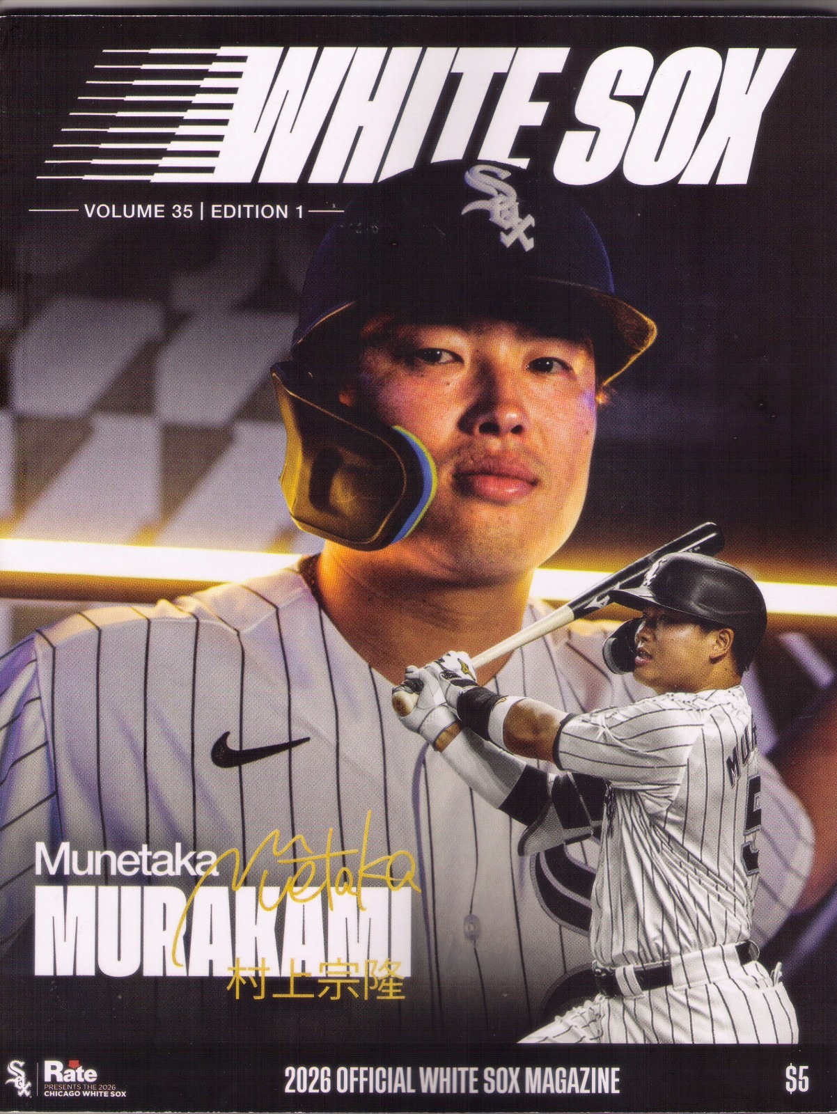 Chicago White Sox 2026 Magazine Volume 35 – Munetaka Murakami Brand New!