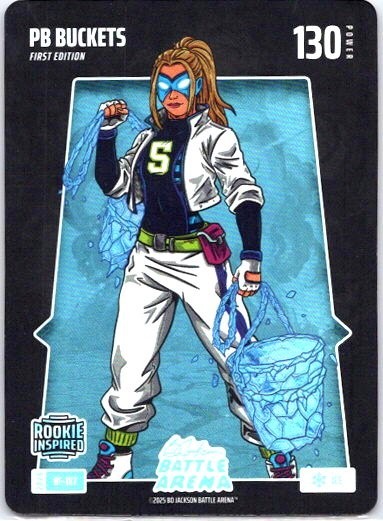 2026 Bo Jackson Battle Arena PB Buckets Paige Bueckers Ice Battlefoil #BF-187