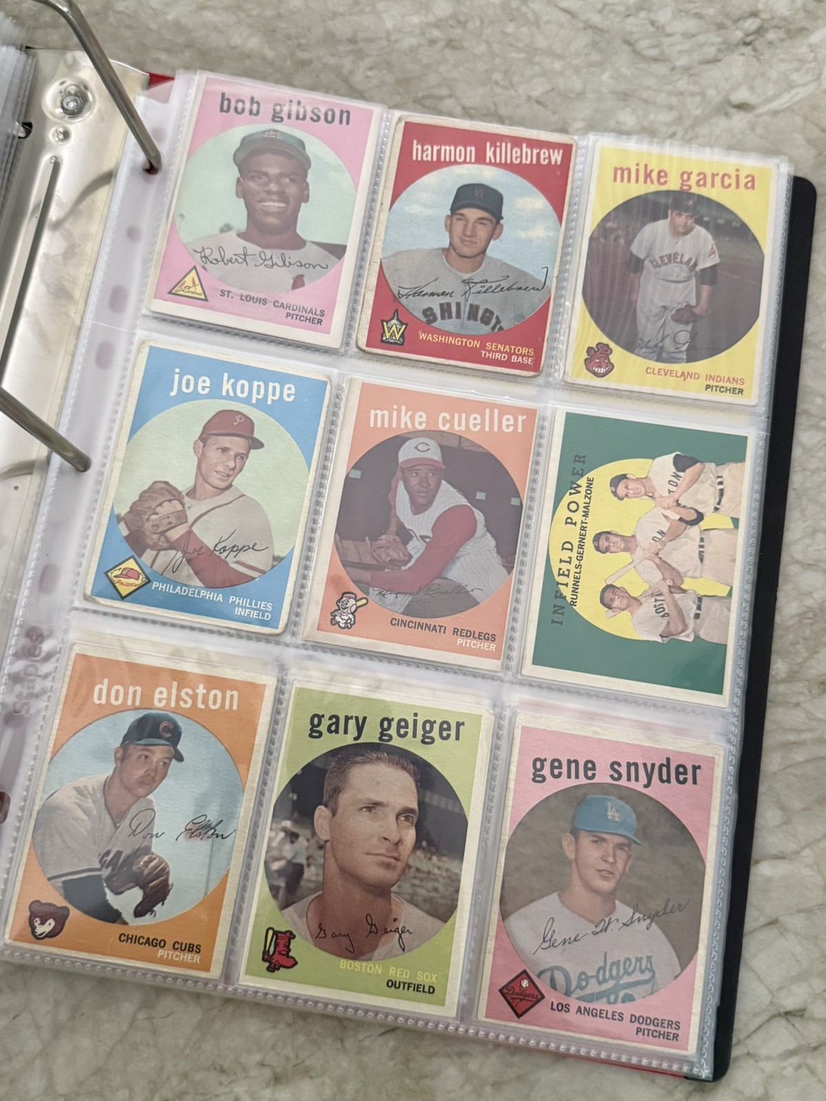 1959 Topps Baseball Complete Set 572 cards
