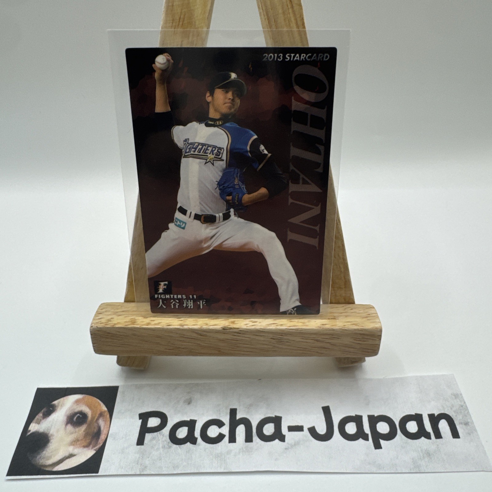 2013 Shohei Ohtani Calbee Star card S-61 Rookie Card RC Nippon-Ham Fighters