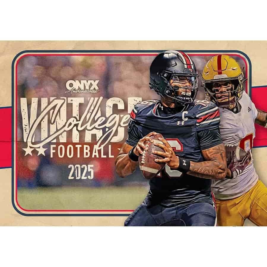 2025 Onyx Vintage Football Base Series Hobby Factory Sealed 25OAFVBS