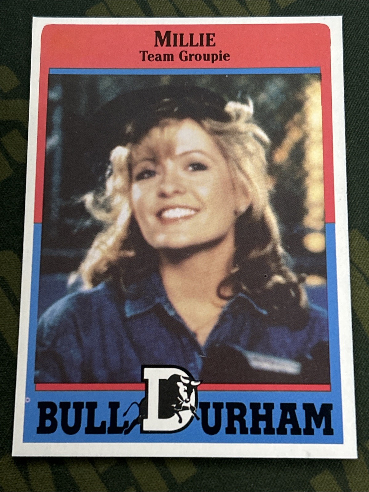 1989 Bull Durham Orion 3.5 x 2.5 Inches Promo Card Jenny Robertson as Millie