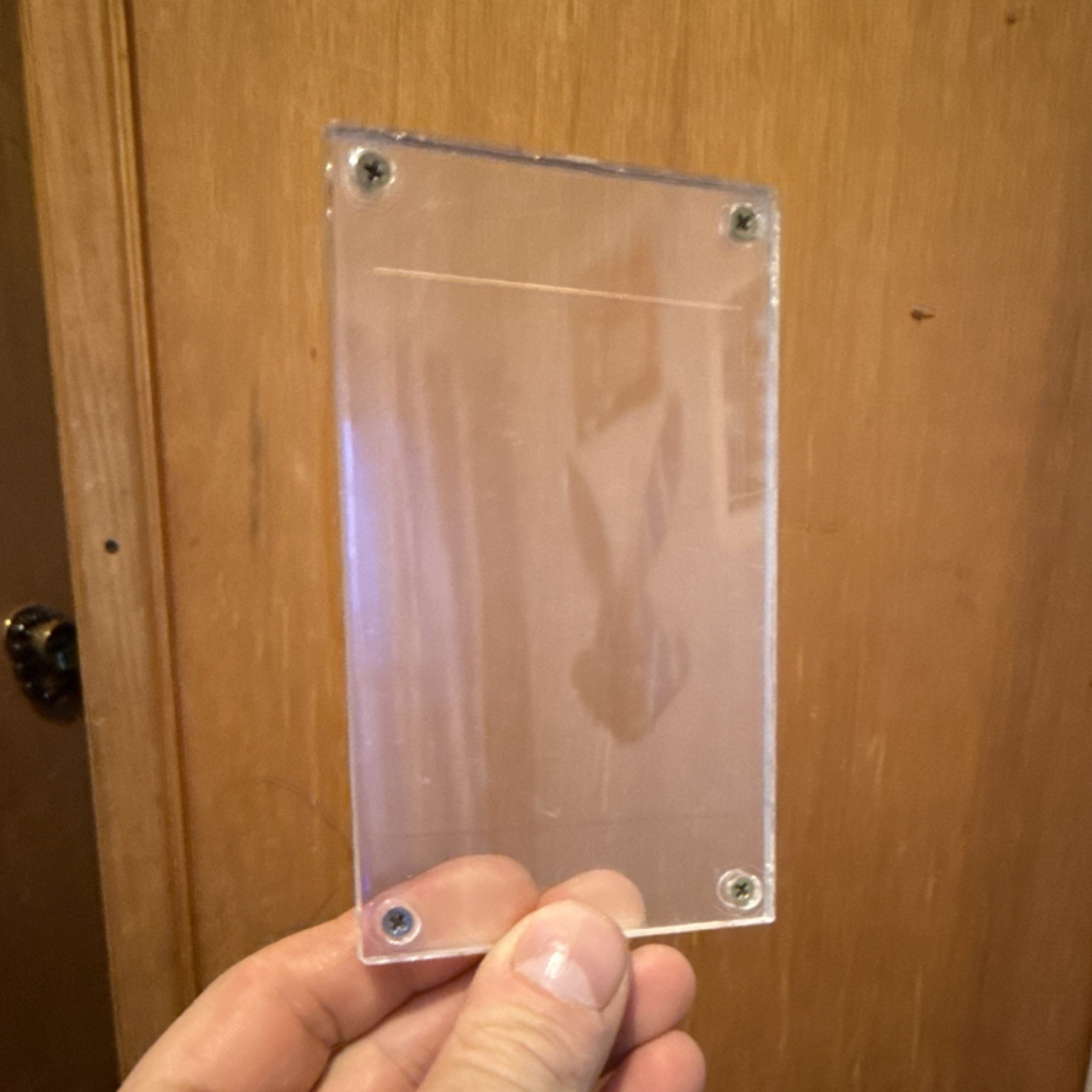 29 Extra Clear Plastic Screwdown Card Holder for Sports Trading Cards