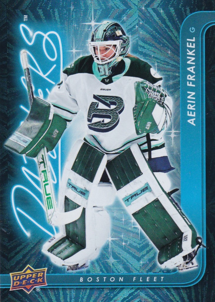 2024-25 Upper Deck Pwhl -BLUE DAZZLERS #DZ-10 AERIN FRANKEL-BOSTON FLEET..