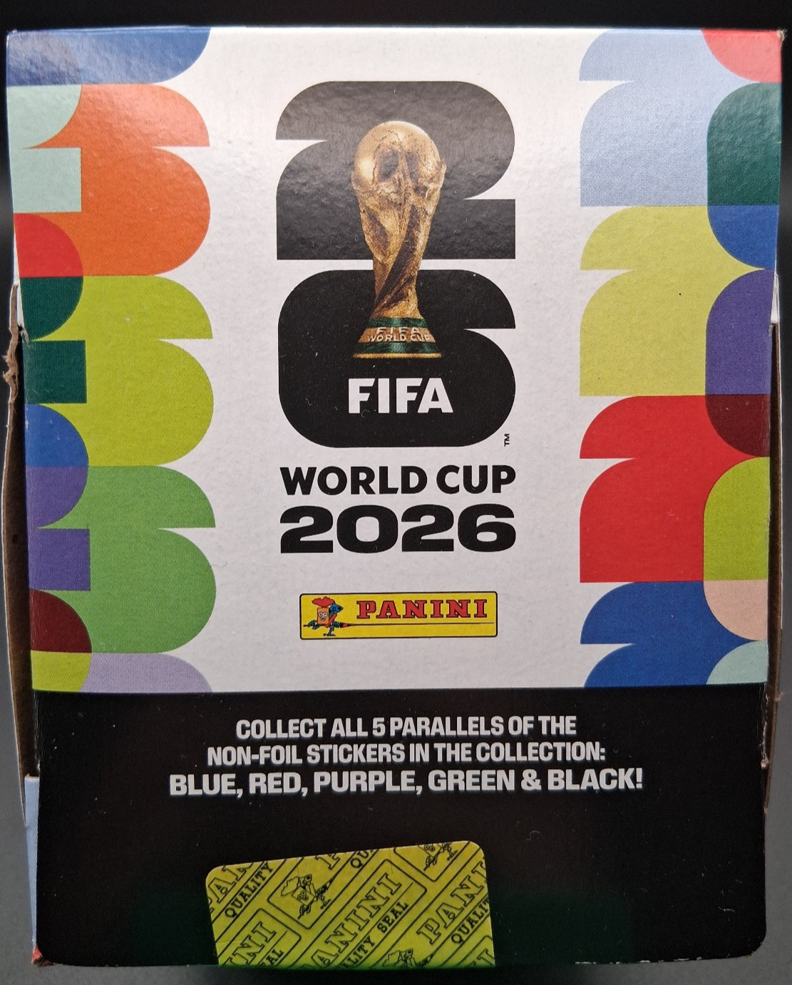 2026 Panini FIFA World Cup Stickers 50 Packet Box(350 Stickers Total) Sealed!