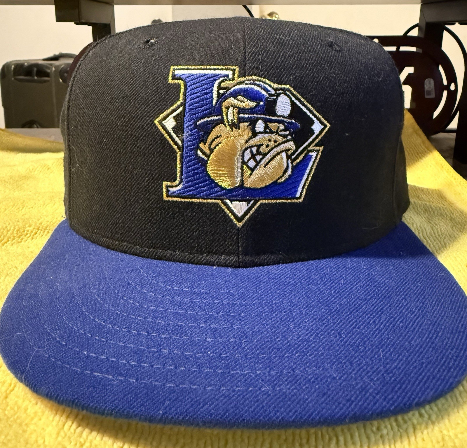 1997 Lethbridge Black Diamonds New Era 59Fifty 7 1/2 Hat MILB MUSA NWOT