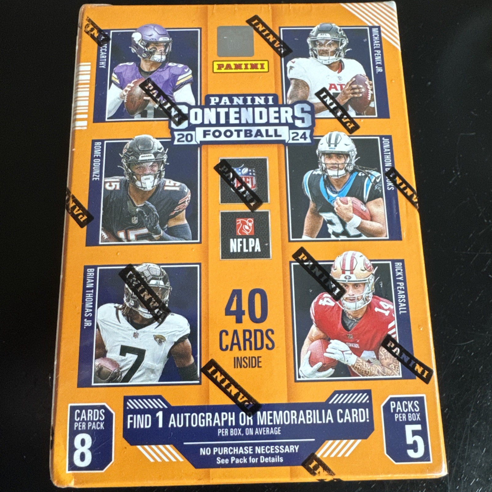 🔥 1 SEALED PACK FROM 2024 Panini Contenders NFL Hobby Retail Box