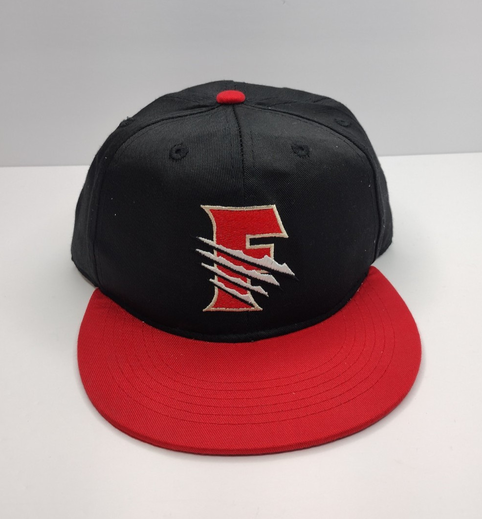 Fresno Grizzlies Promotional Adventures Snapback Hat Cap MiLB Baseball Black Red