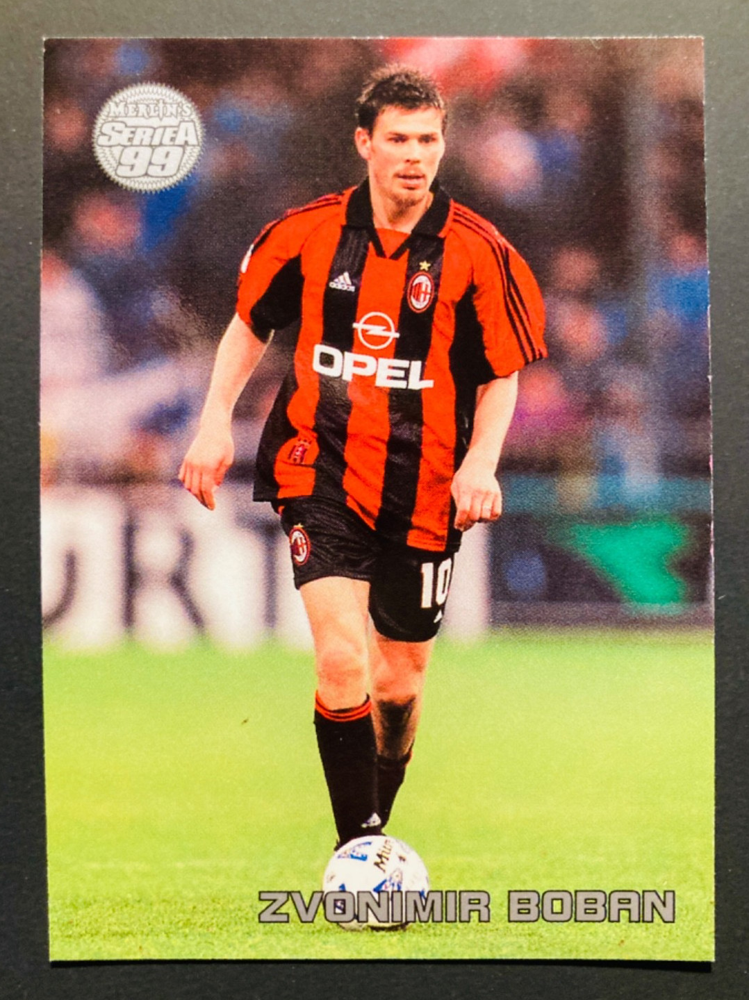 1998-99 Topps Merlin Serie A 1999 # 34 Zvonimir Boban AC Milan card