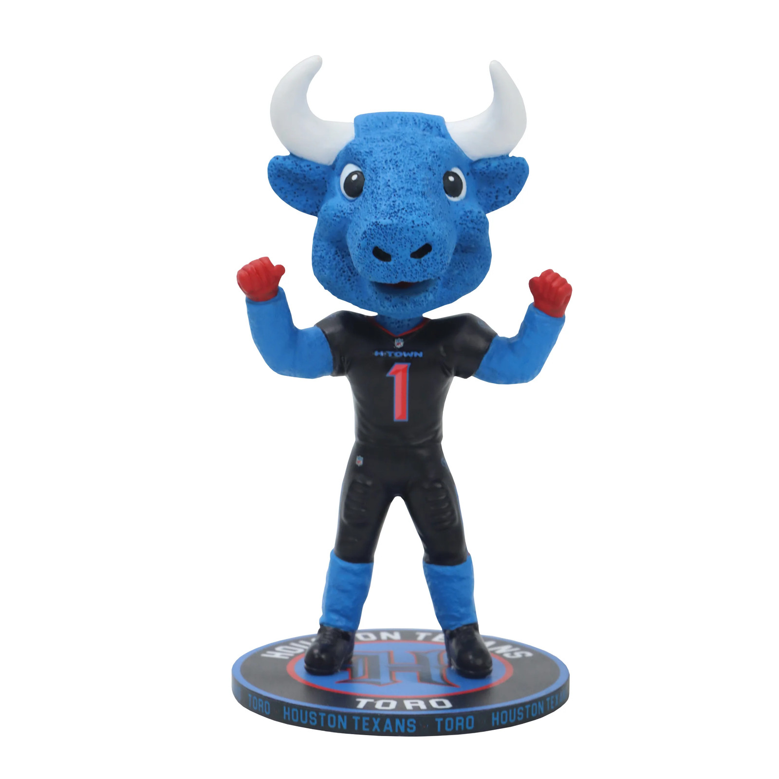 Toro Houston Texans 5 Inch Repeat Name On Base Color Rush Bobblehead Football