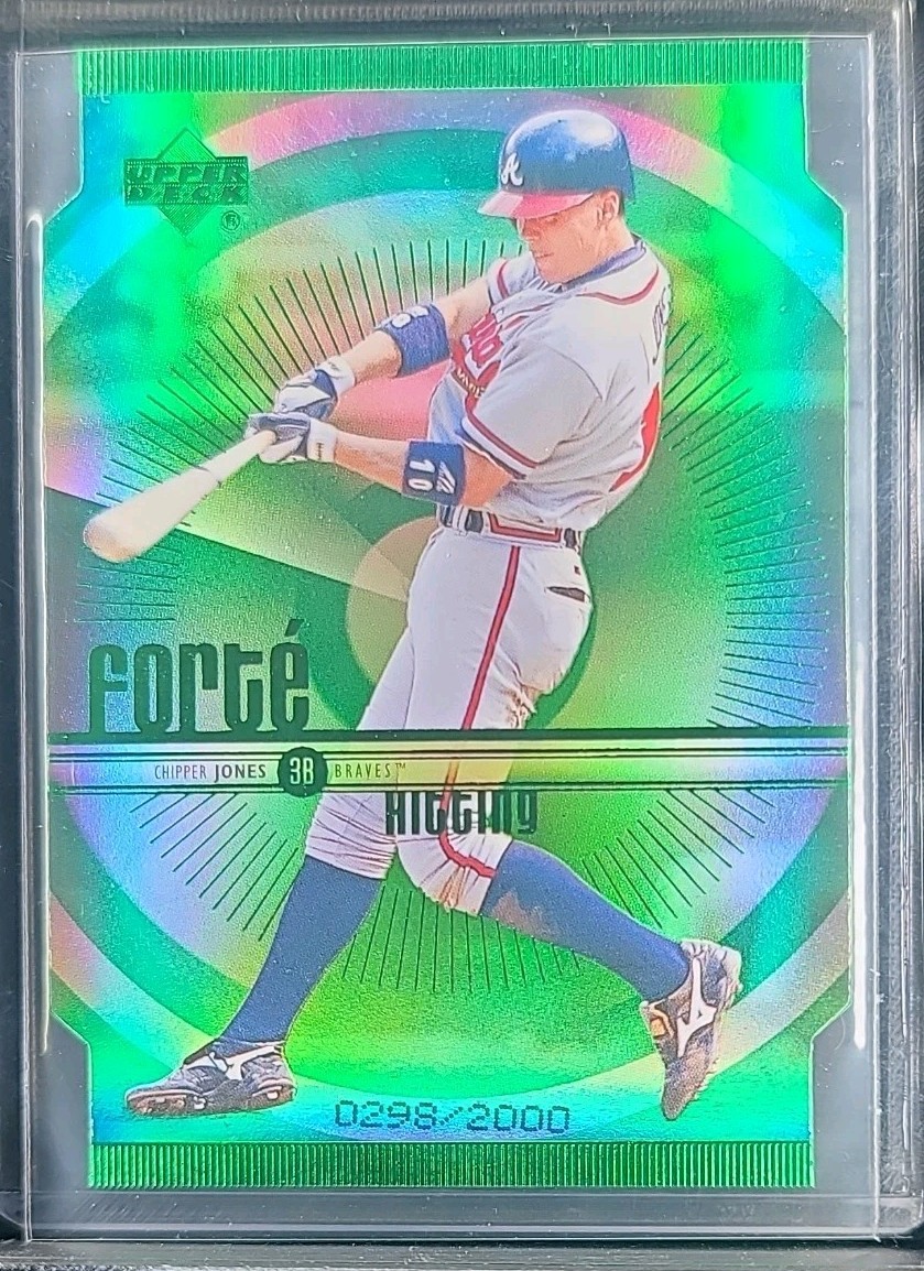 1999 Upper Deck – Forte Chipper Jones #F6 Double /2000