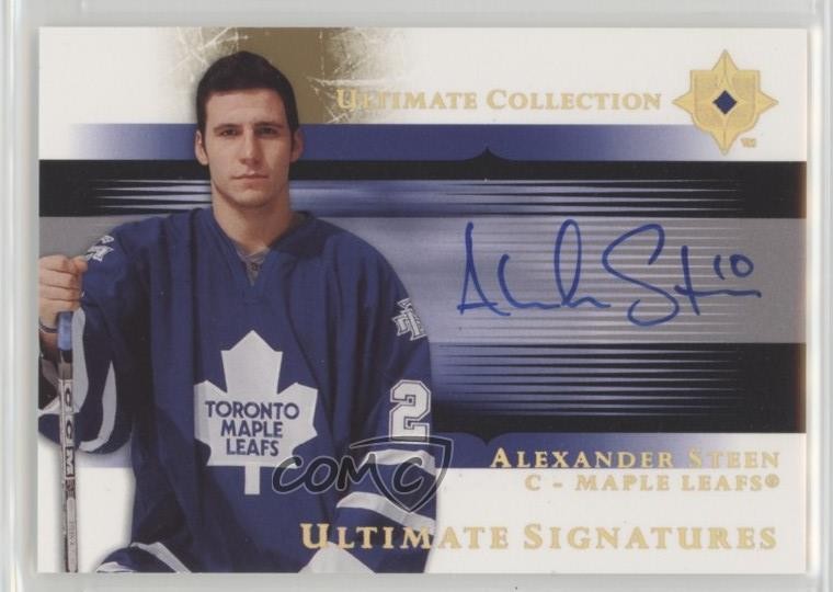 2005-06 Ultimate Collection Signatures Alexander Steen #US-ST Rookie Auto RC 2o7