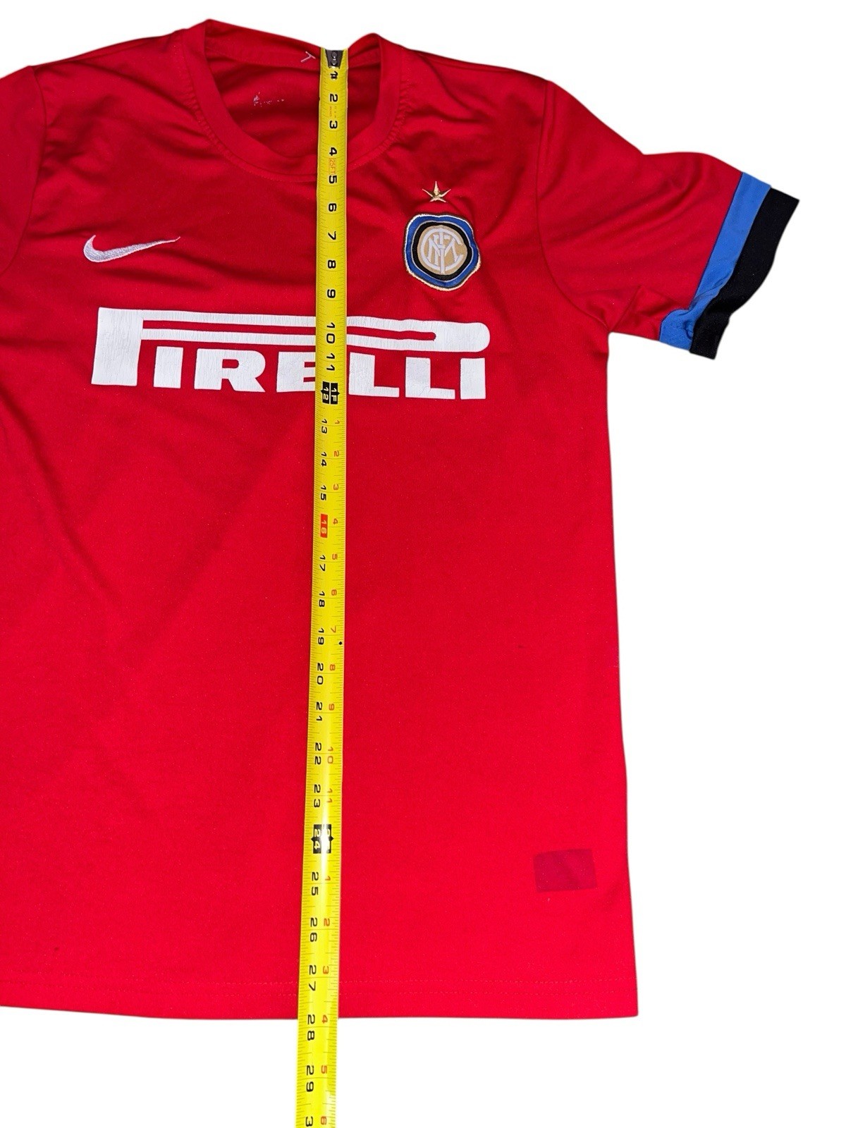 100% Authentic Inter Milan Italy Away Third Kit Nike Soccer Jersey Large Men