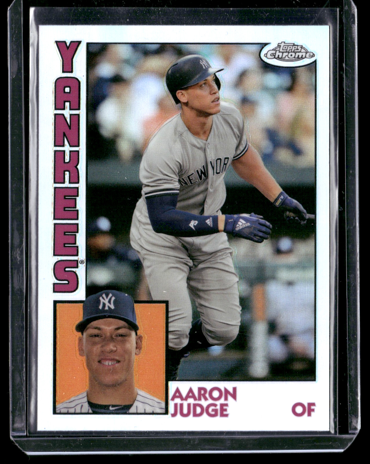 Aaron Judge 2019 Topps Chrome 1984 Style Refractor Card #84TC-1