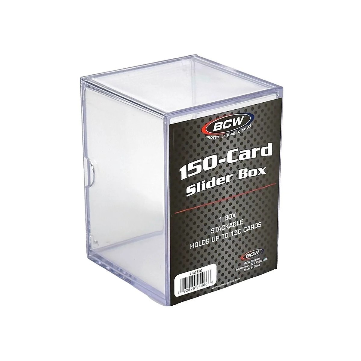 NEW (9 ct) BCW 150 count 2-Piece Slider Box