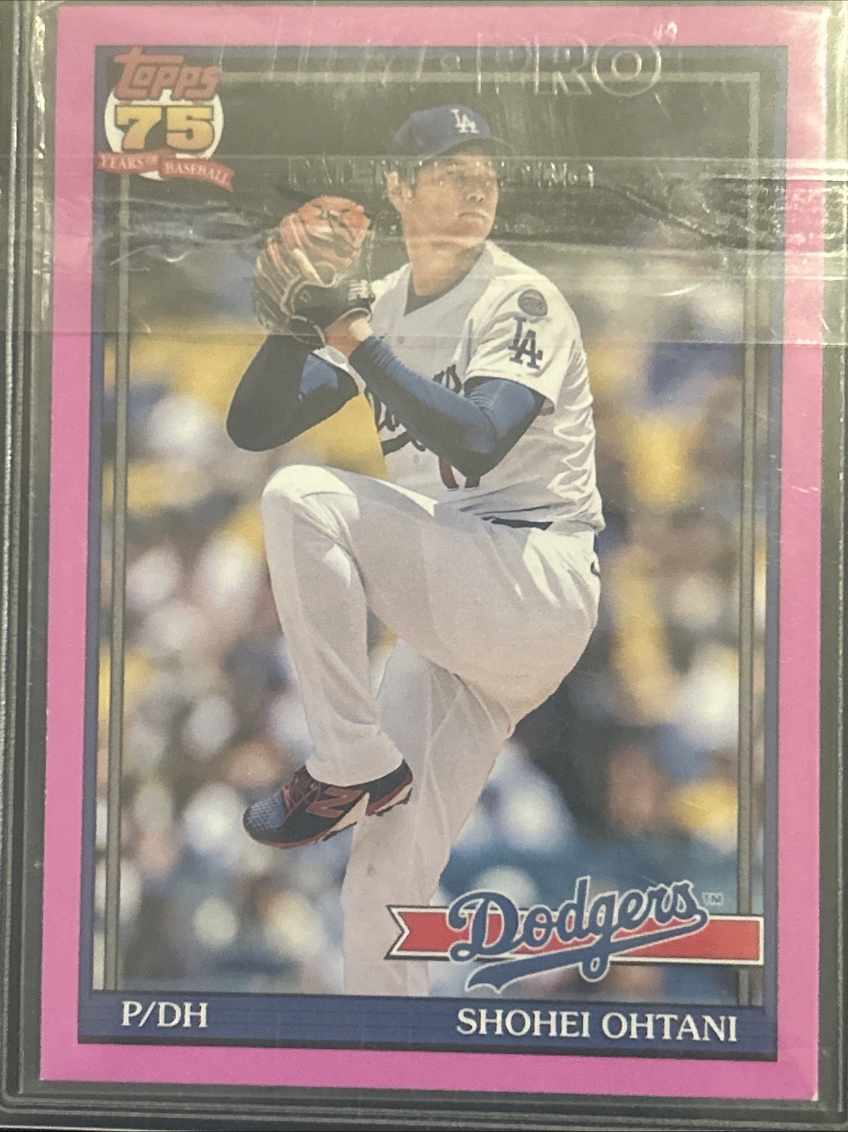2026 Topps Series 1 – 1991 Topps Baseball Shohei Ohtani #T91-100 Pink