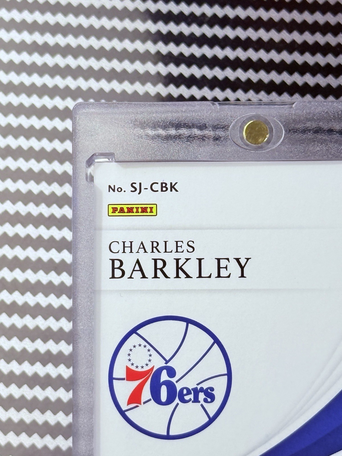 2018-19 Immaculate Charles Barkley “Sneaker Swatches Jumbo” Gold Auto #06/10🔥