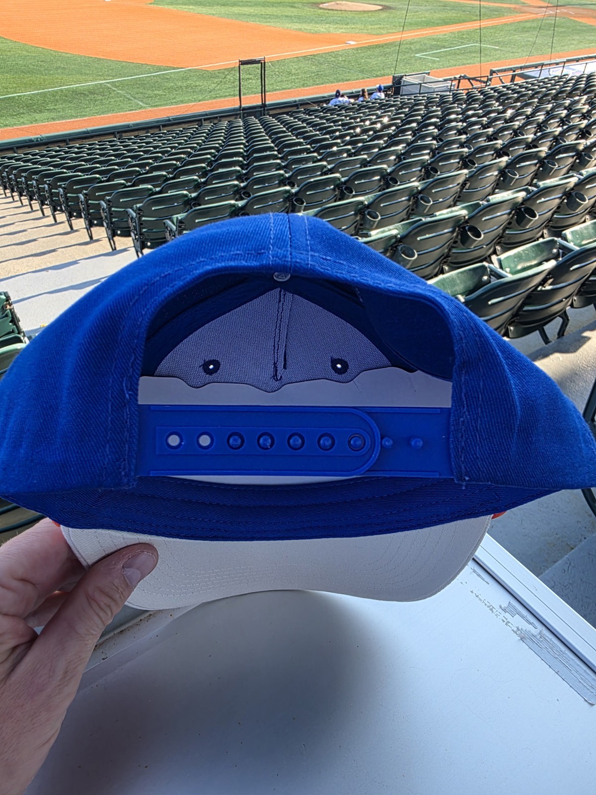 Brooklyn Cyclones Upside Down hat. Logo patch cap. SGA Coney Island Mets.