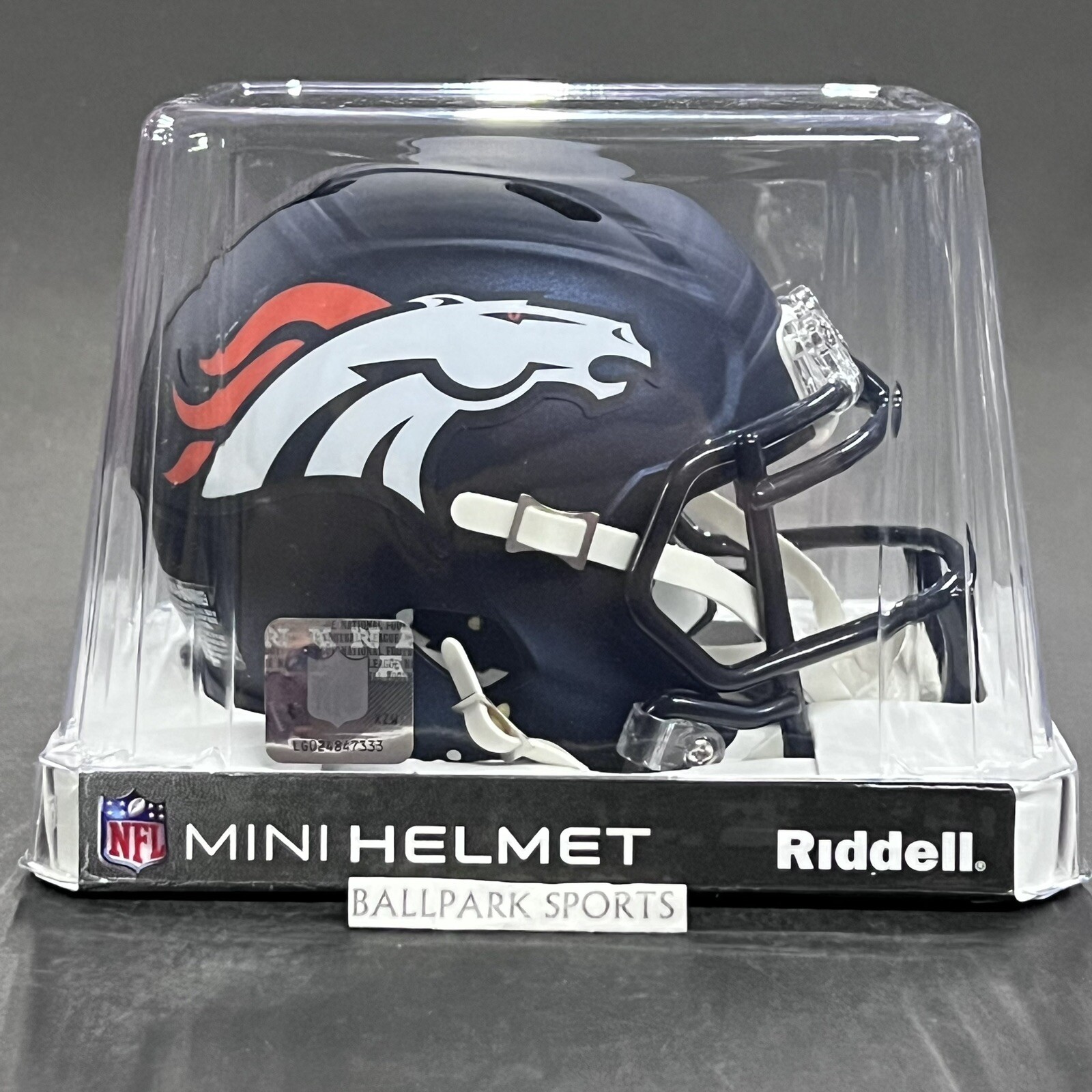 Denver Broncos 2024 Speed Mini Helmet Riddell NFL Licensed Brand New!