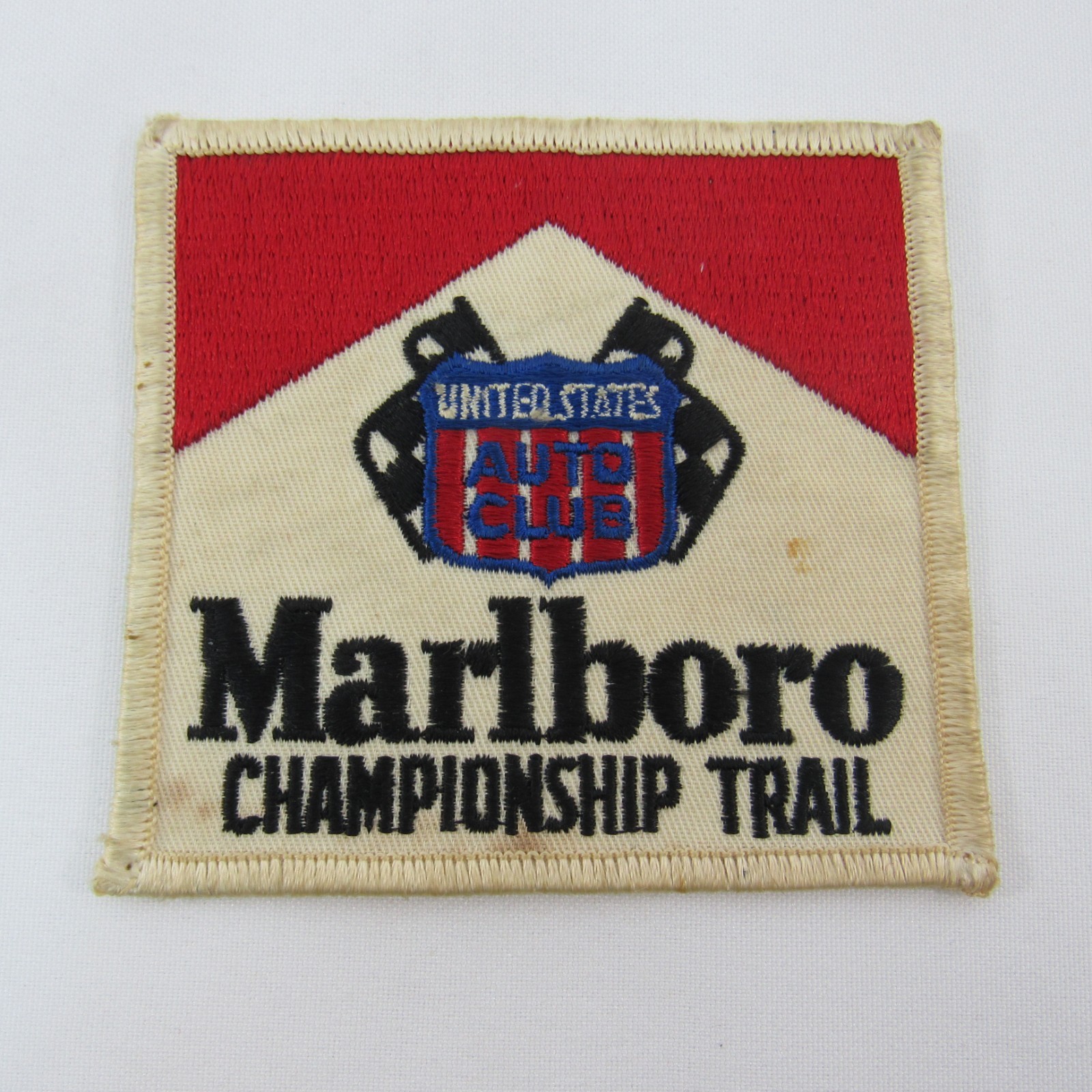Marlboro Championship Trail Patch United States Auto Club