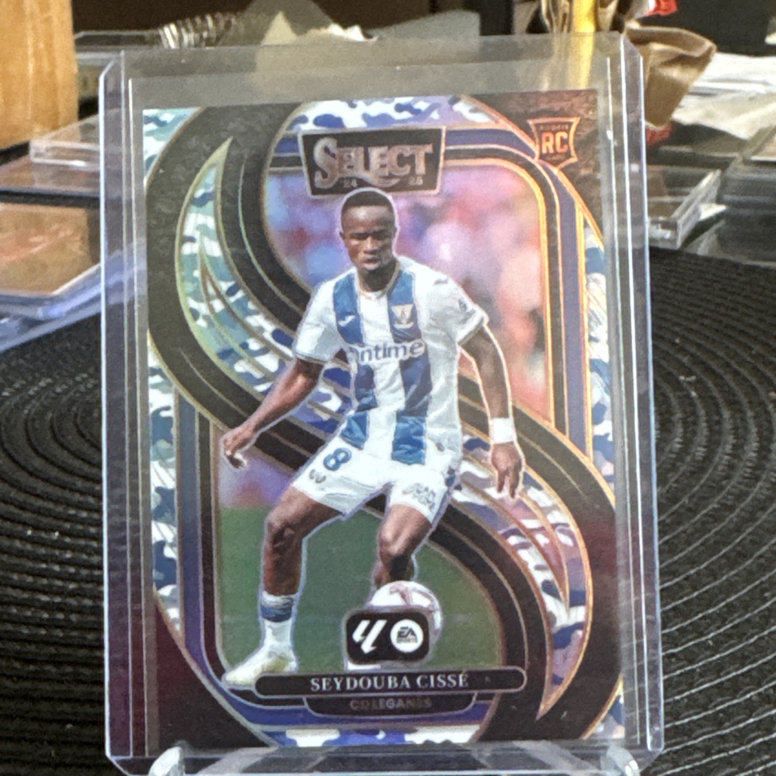 2024-25 Select La Liga Mezzanine Seydouba Cisse #109 Winter Camo Prizm /30 (RC)