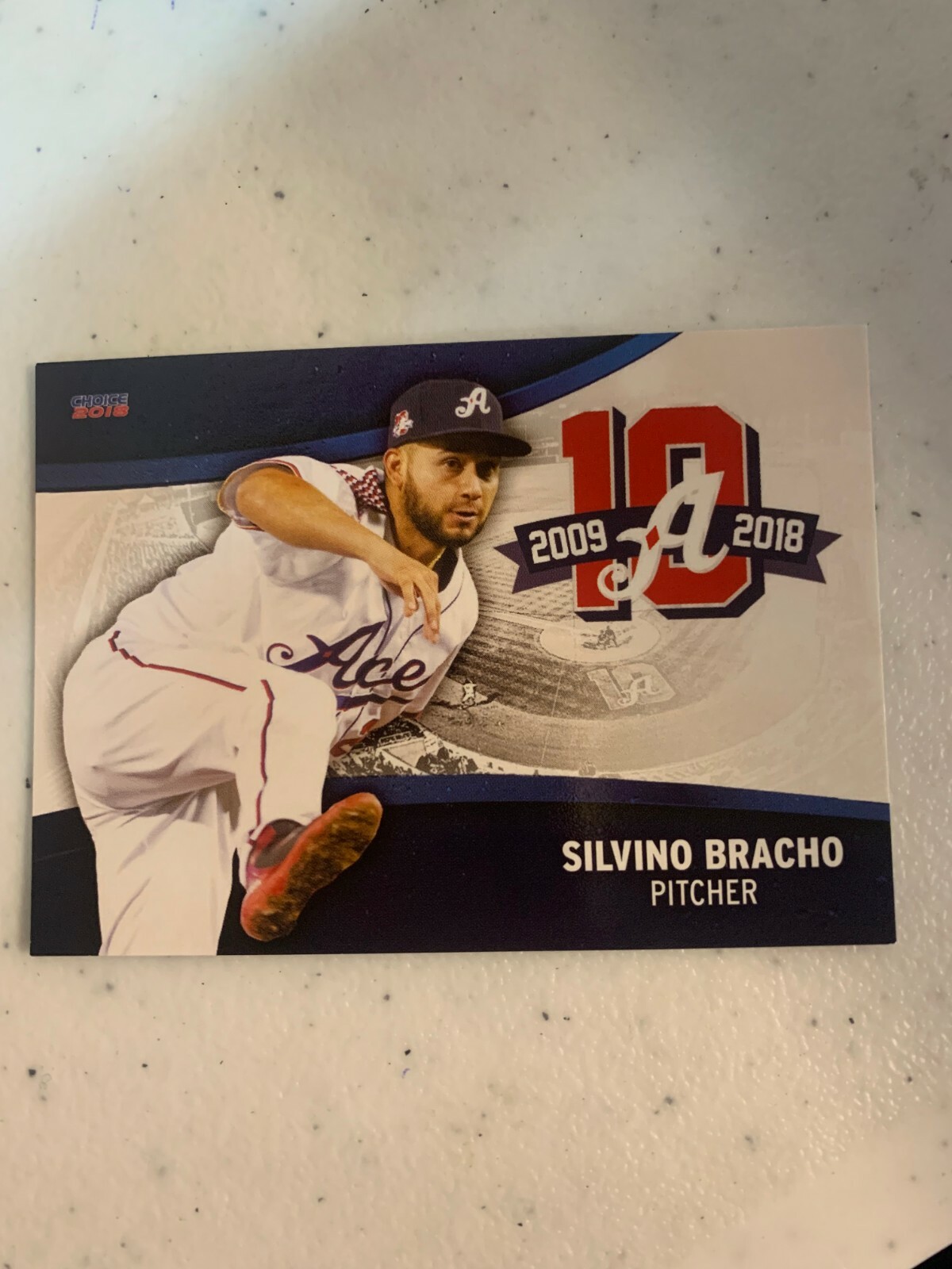 Silvino Bracho 2018 Reno Aces Team Card