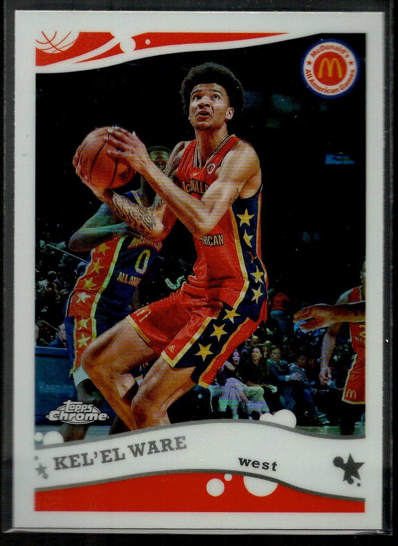 2022 Topps Chrome McDonald’s ’06 All American #2K6-23 Kel’el Ware Oregon Ducks
