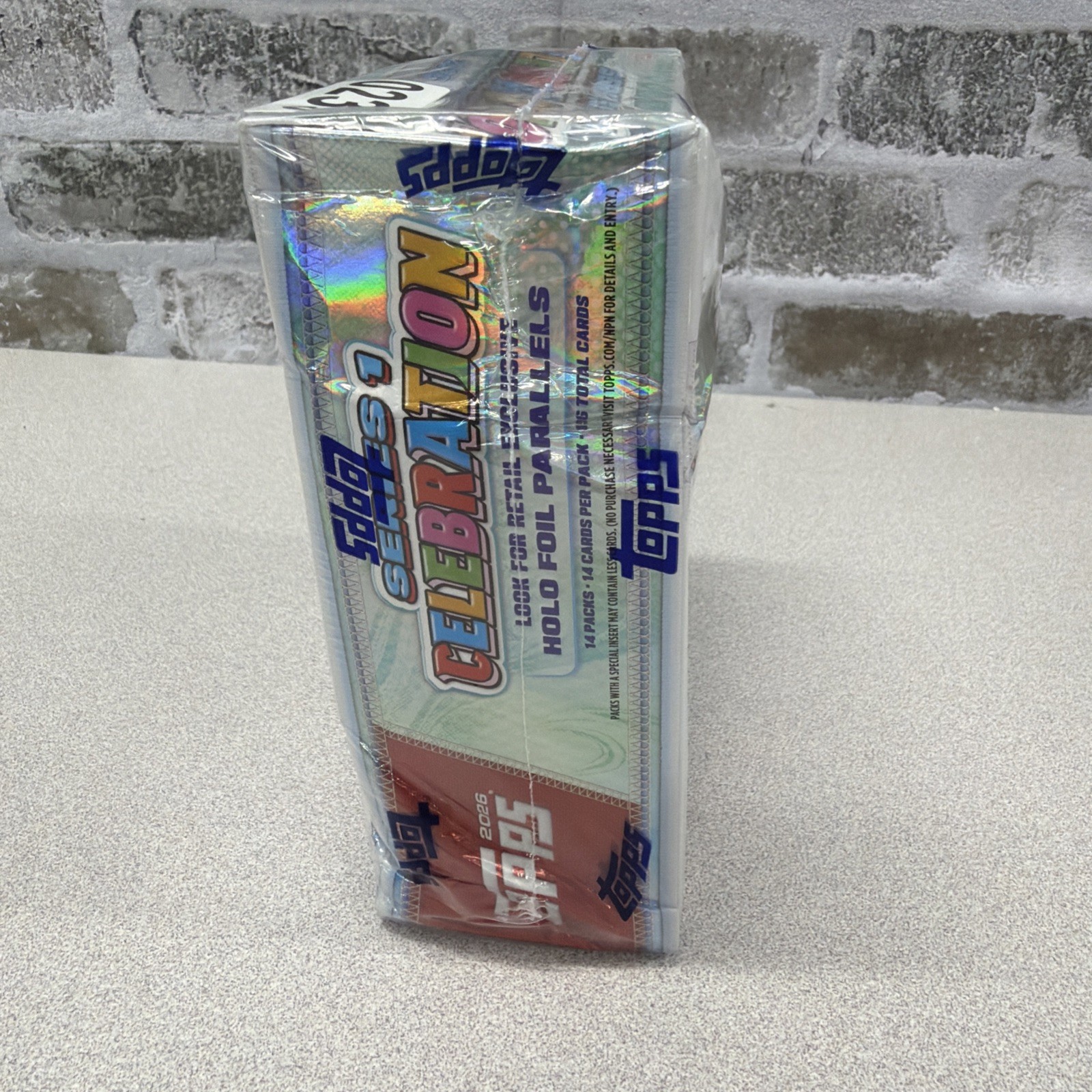 2026 Topps Series 1 Baseball Celebration 75th Anniversary – Mega Box SHIPS FAST