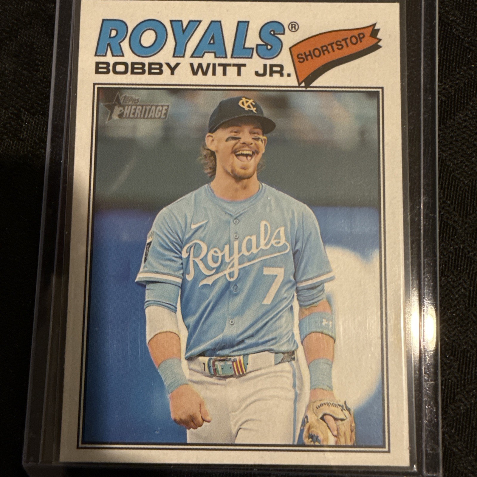 Topps 2026 Heritage Bobby Witt Jr. Image Variation Royals #160