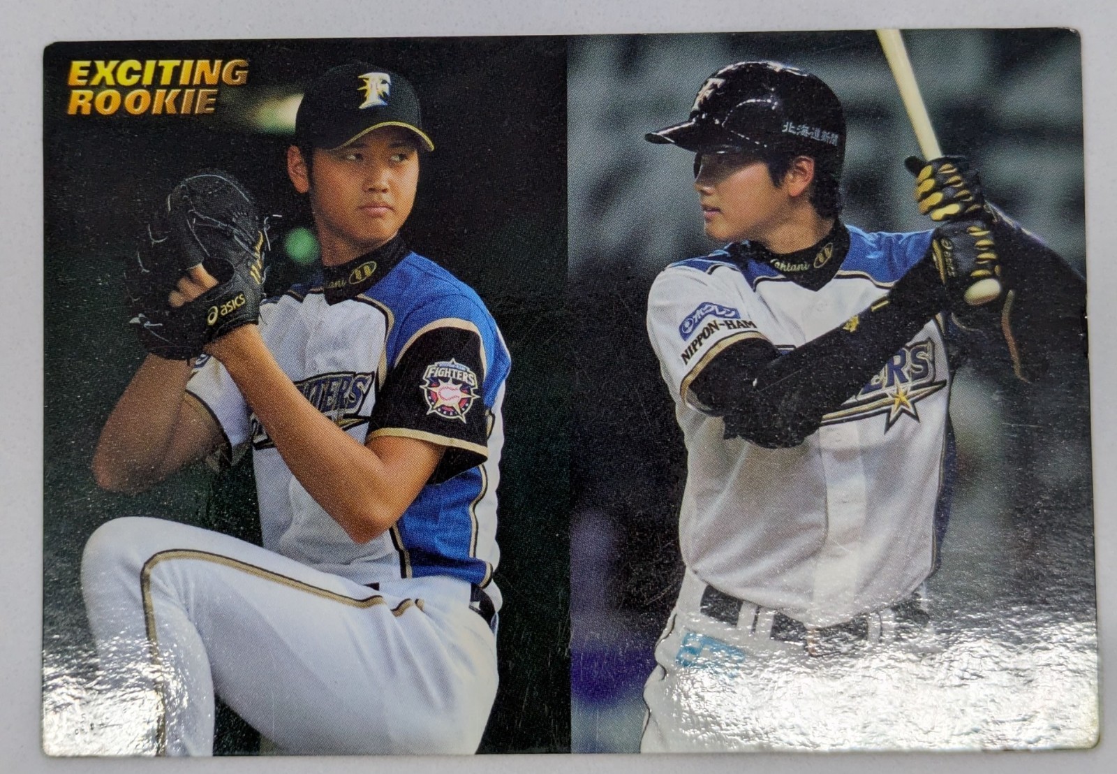 Shohei Ohtani 2013 Calbee #D-07 Exciting Rookie RC Nippon-Ham Fighters