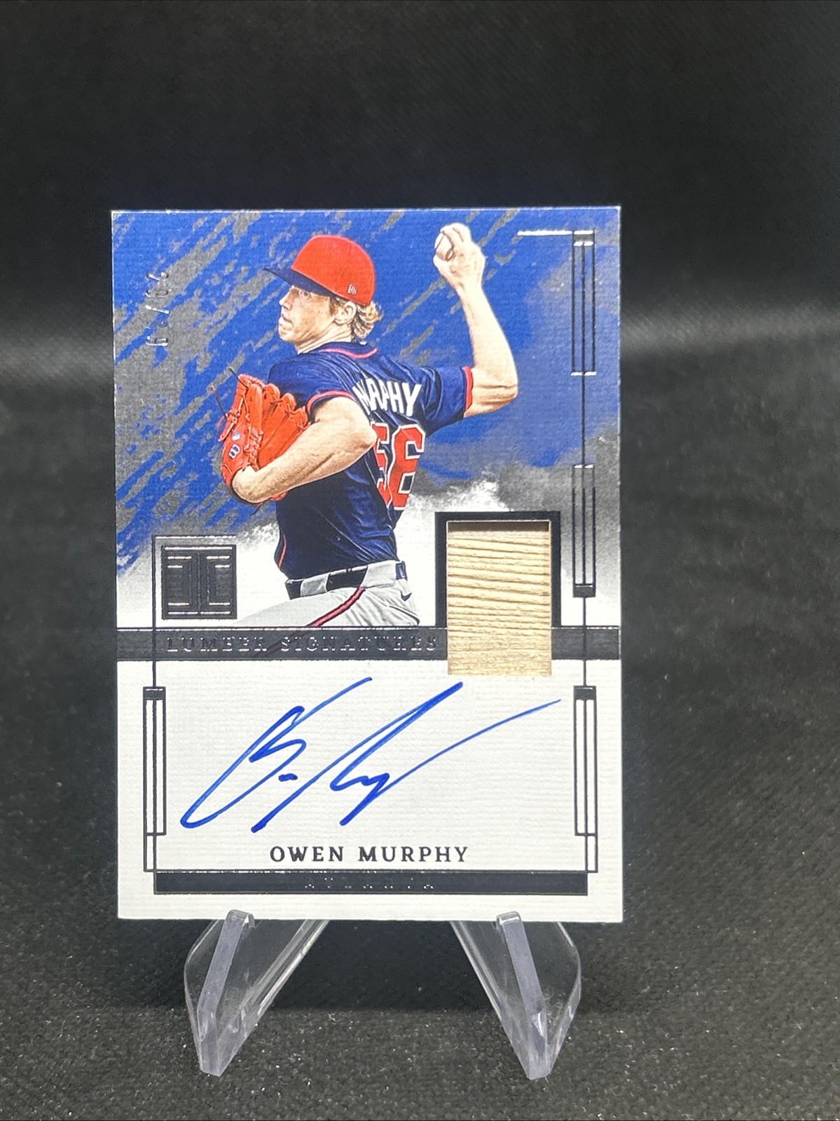 2024 Panini Impeccable #ILS-OM Owen Murphy /99 Lumber Signatures RC Auto Relic