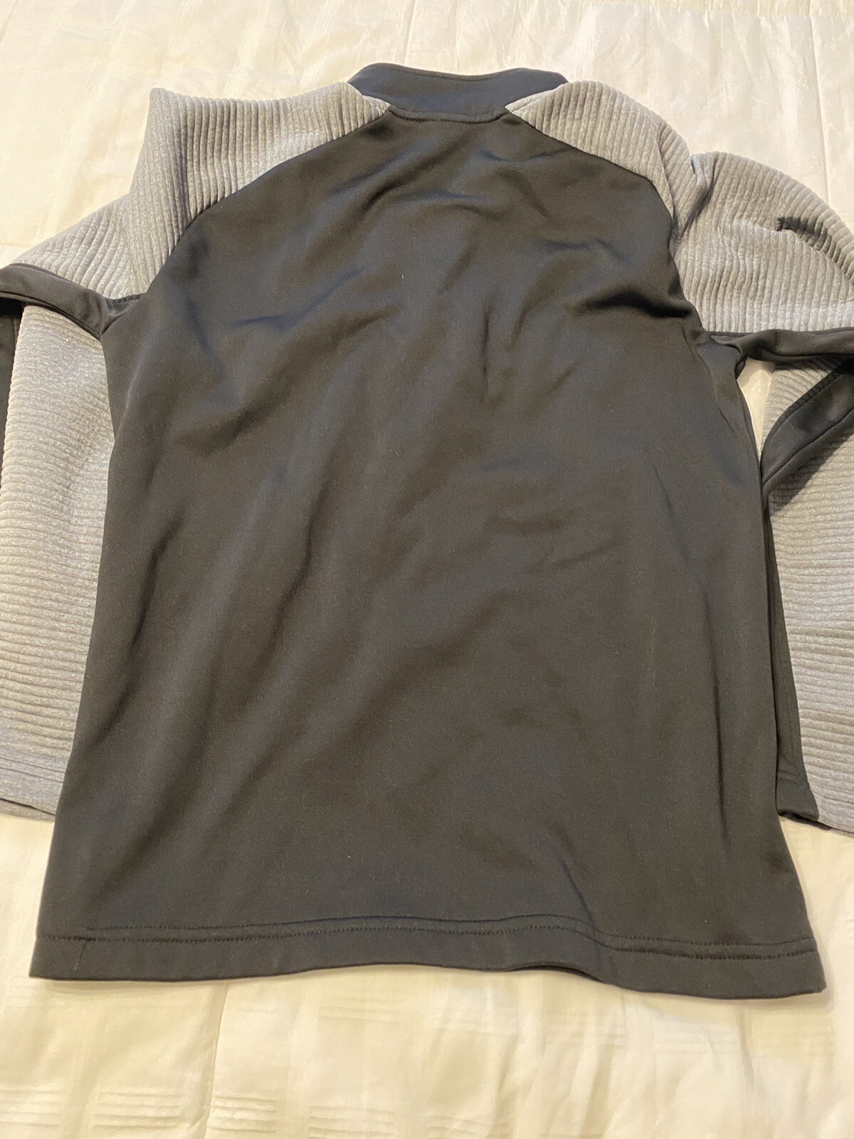 Rivalry Threads 91 Mens Maryland Terps Long Sleeve 1/4 Zip Sweater Red Size S